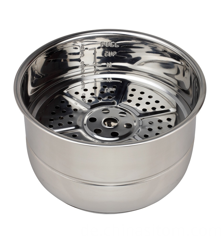 Edelstahl mit Dampfgarer stainless steel with steamer